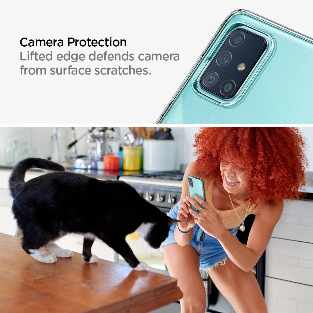 Spigen Liquid Crystal Case Samsung Galaxy A71 Clear