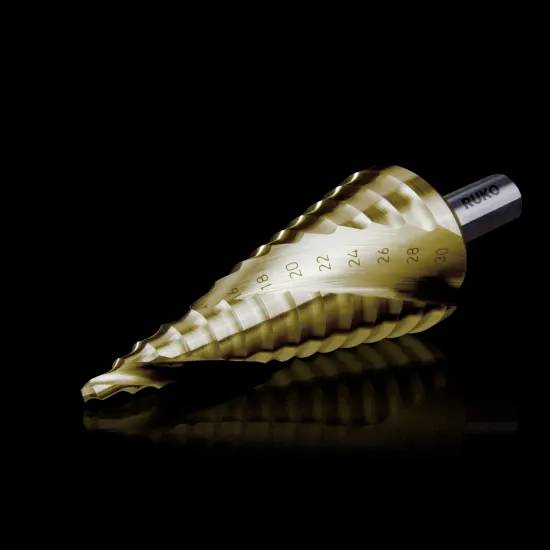 RUKO 101052T HSS Step drill bit Total length 100 mm TiN 1 pc(s)