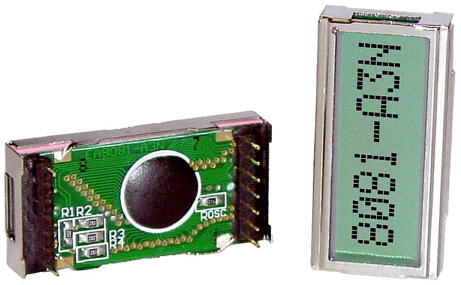 DISPLAY VISIONS Seven-segment display 7.15 mm 3.3 V, 5 V No. of digits: 1