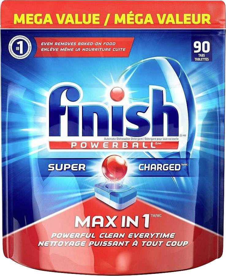 Finish Rinses Tabs All-in-1 Max Regular 90Stk