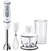 Braun MultiQuick 5 Vario Hand-held blender 1000 W with graduated beaker, with blender attachment, with blender attachment Grey Braun MultiQuick 5 Vario Hand-held blender 1000 W with graduated beaker, with blender attachment, with blender attachment Grey