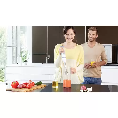 Braun MultiQuick 5 Vario Hand-held blender 1000 W with graduated beaker, with blender attachment, with blender attachment Grey Braun MultiQuick 5 Vario Hand-held blender 1000 W with graduated beaker, with blender attachment, with blender attachment Grey