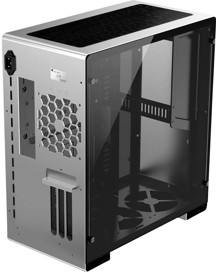 Jonsbo U5S Silver    Midi tower PC casing, Game console casing Silver