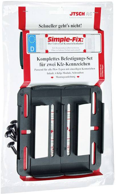 IWH Licence plate holder