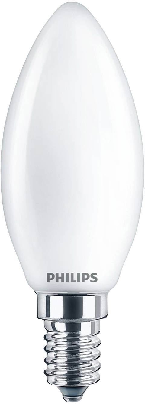 Philips LED 76271100 LED (monochrome) EEC E (A - G) E14 6.5 W = 60 W Cool white (Ø x L) 3.5 cm x 9.7 cm 1 pc(s)
