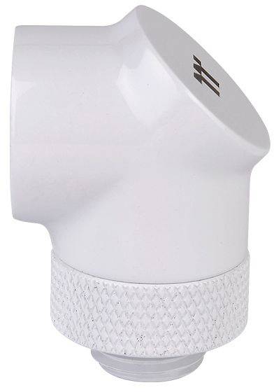 Thermaltake Pacific G1/4 90 Degree Adapter Water cooling - elbow piece White