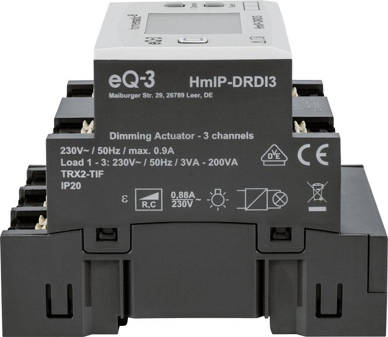Homematic IP Wireless Dimmer actuator HmIP-DRDI3