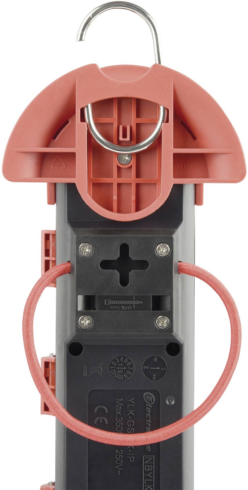 Maxtrack NV 61-5 L Power strip (+ switch) Black PG connector 1 pc(s)