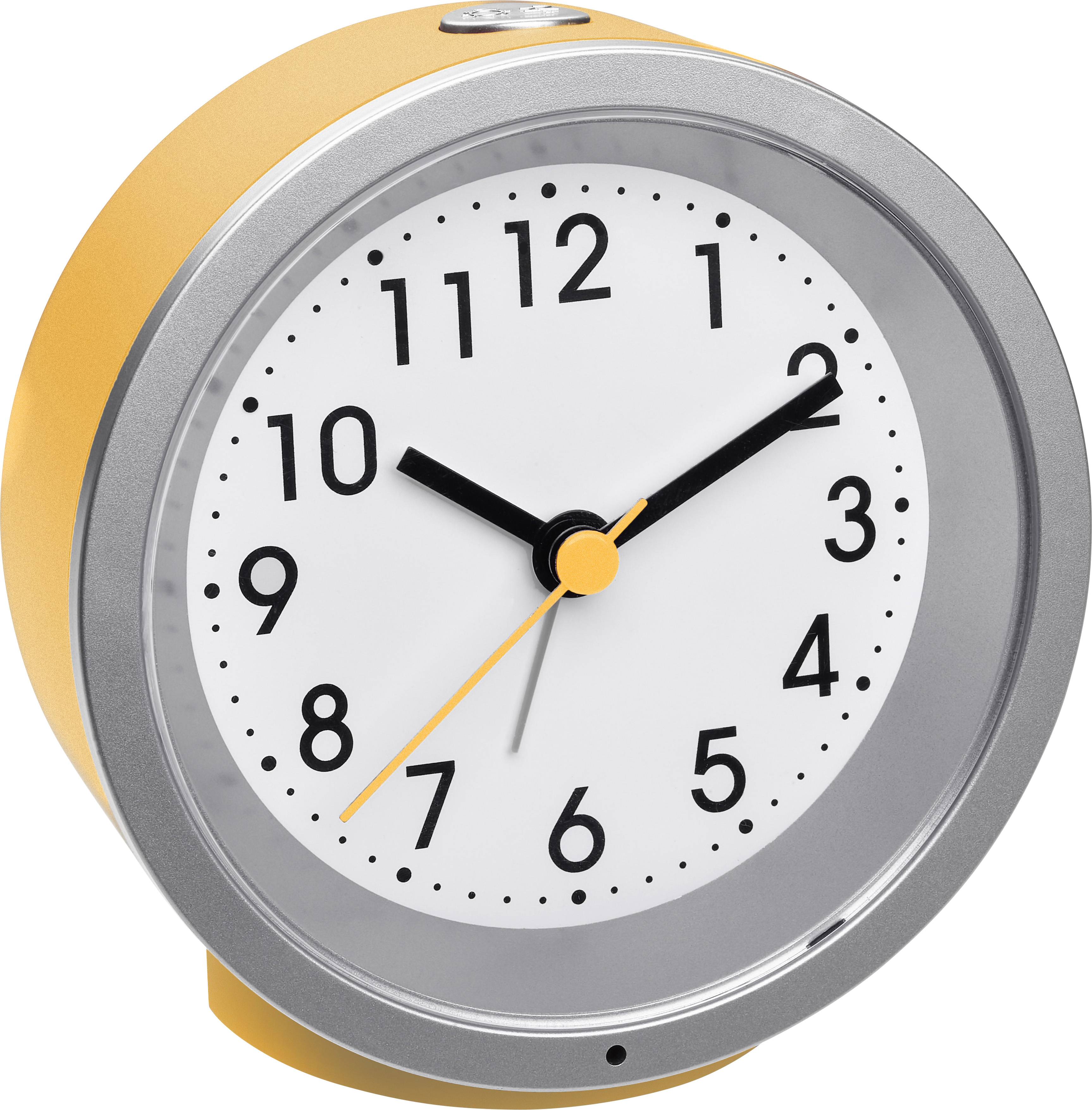 TFA Dostmann 60.1034.07 Quartz Alarm clock Sun yellow Alarm times 1