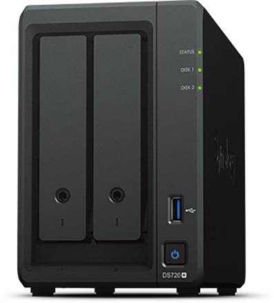 NAS server Refurbished (very good) 16 TB Synology DS720+-16TB