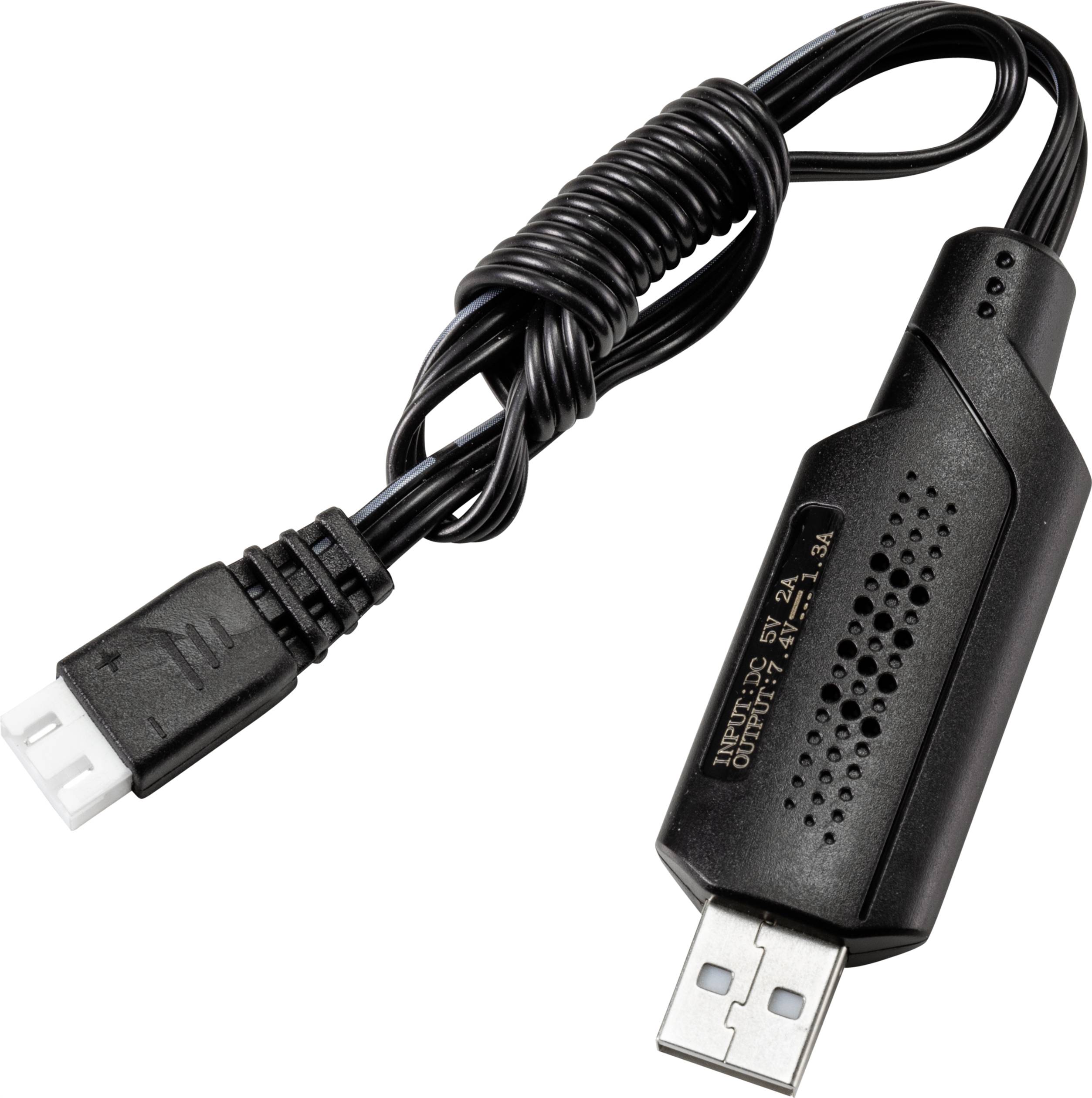 USB cable with integrated adapter; left side Micro-USB, right side Standard USB with black casing. Ideal for charging or data transfer.