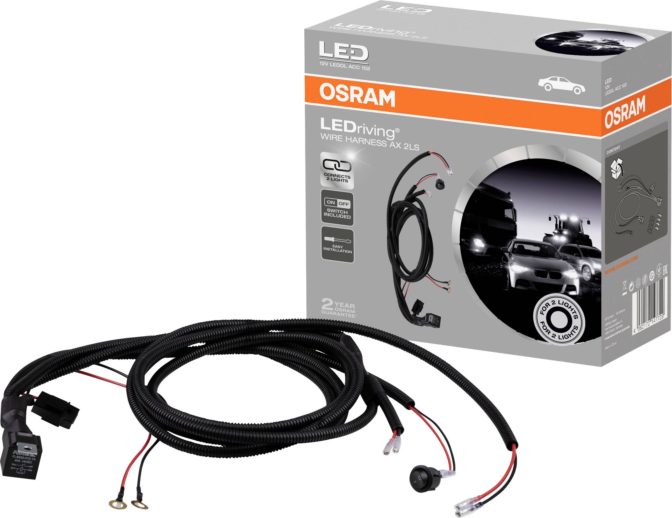 Osram Automotive Cable 12 V WIRE HARNESS AX 2LS LEDDL ACC 102