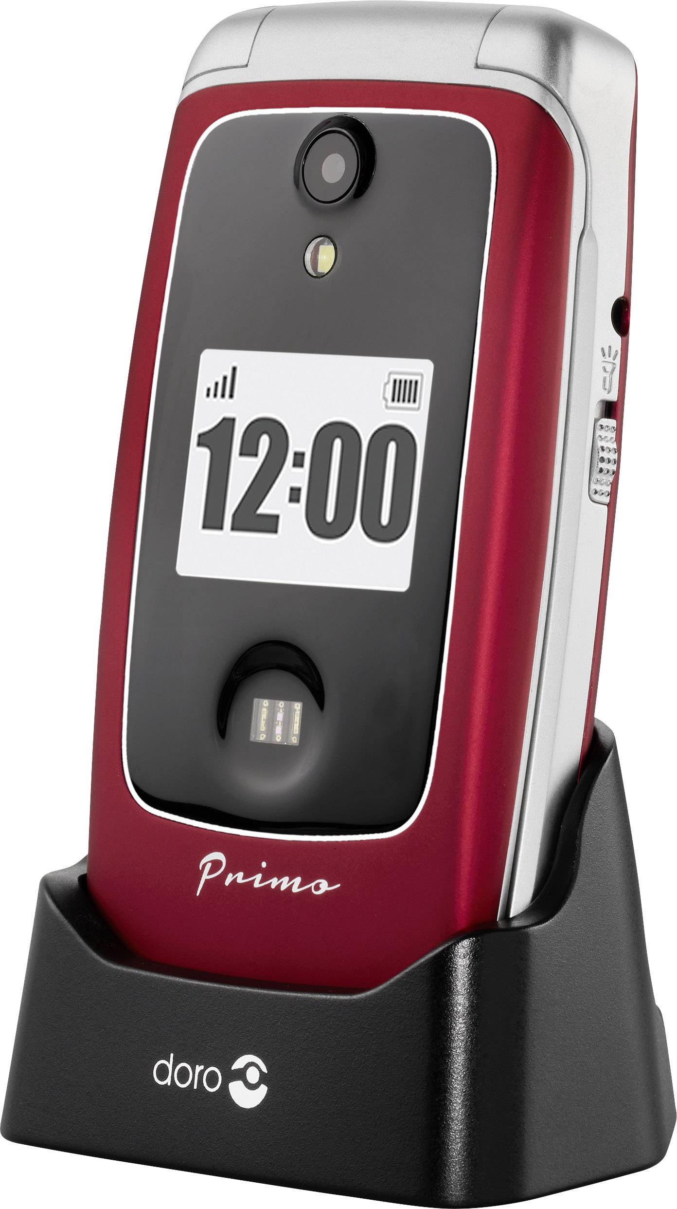 Primo by DORO 418 Big button mobile phone Red