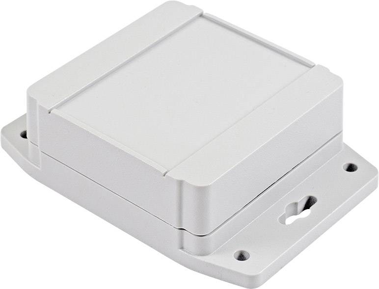 Hammond Electronics 1555EF17GY Universal enclosure 90 x 90 x 62 Acrylonitrile butadiene styrene Light grey 1 pc(s)