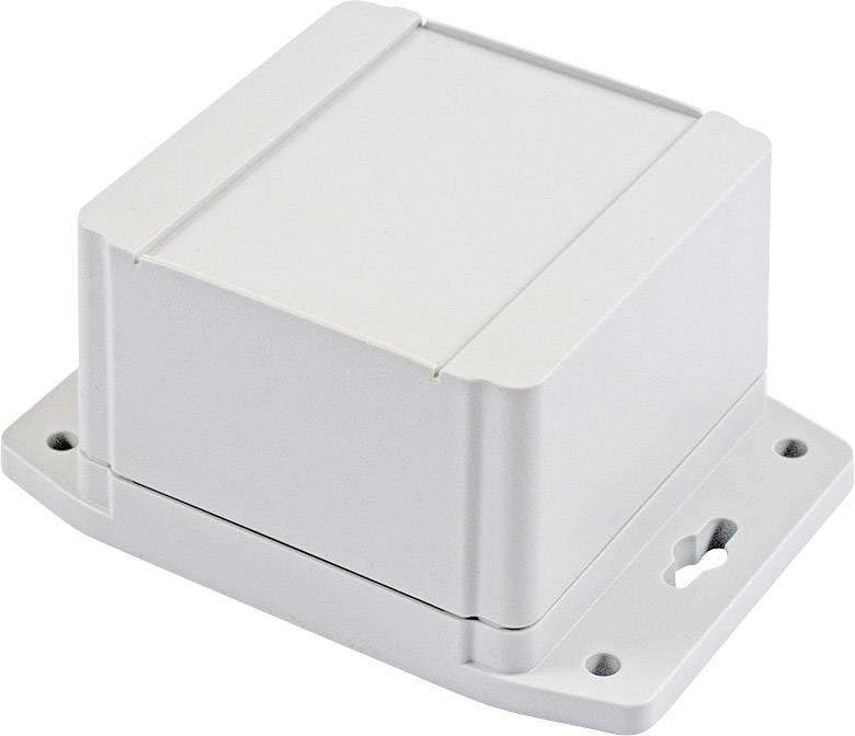 Hammond Electronics 1555EF42GY Universal enclosure 90 x 90 x 62 Acrylonitrile butadiene styrene Light grey 1 pc(s)
