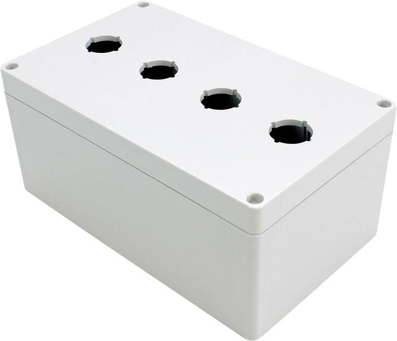 Hammond Electronics 1554MPB4 Universal enclosure 200 x 120 x 90 Polycarbonate (PC) Grey 1 pc(s)
