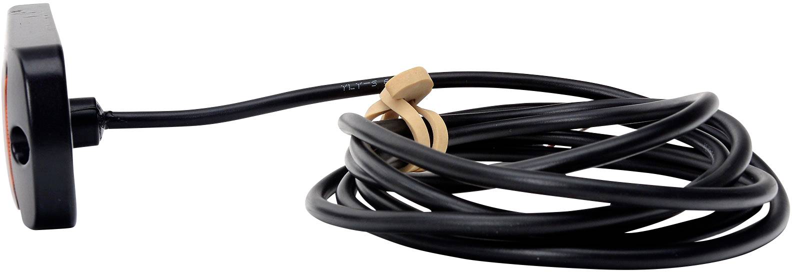 WAS Strobe light W218 1469 ECO 12 V DC, 24 V DC via in-car outlet Assembly, Screw mount Orange