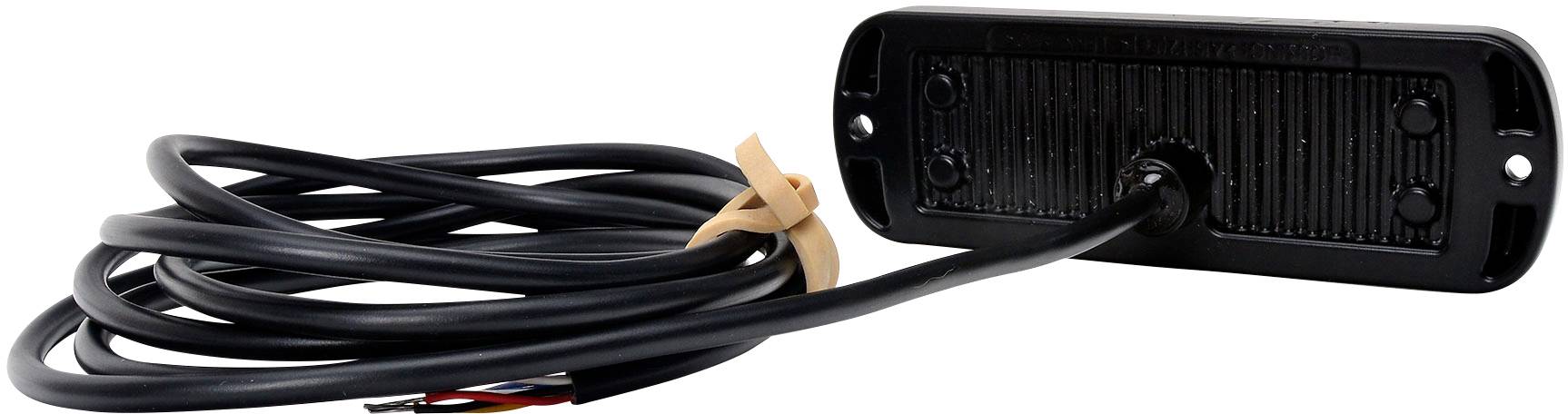 WAS Strobe light W218 1469 ECO 12 V DC, 24 V DC via in-car outlet Assembly, Screw mount Orange