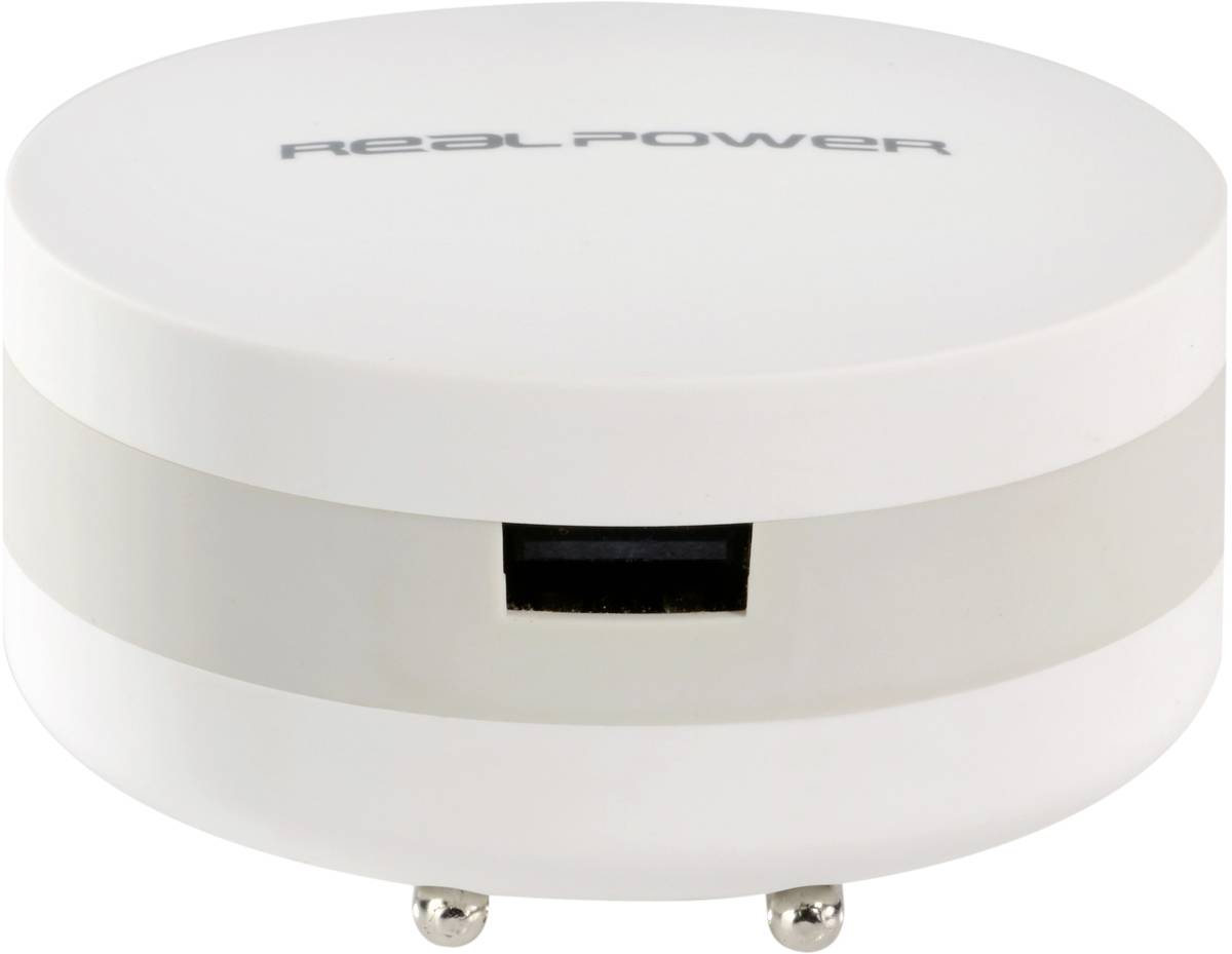 RealPower PBC-1800 Power bank 1800 mAh Li-ion White