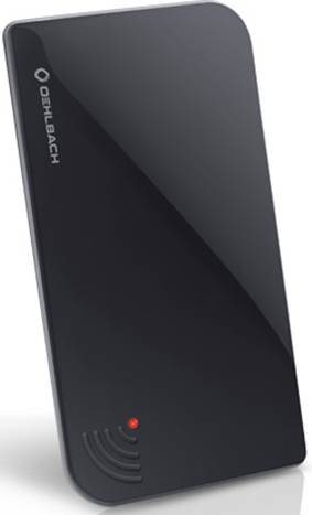 Oehlbach Scope Vision DVB-T/T2 active planar antenna Indoors Black