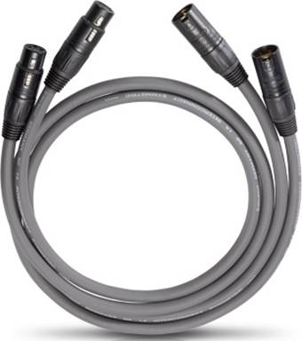 Oehlbach NF 14 Master X XLR Cable [1x XLR plug - 1x XLR socket] 0.75 m Anthracite
