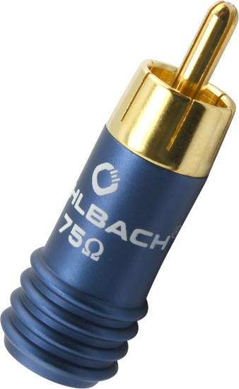 Oehlbach Cover Connector 75 Ohm RCA plug