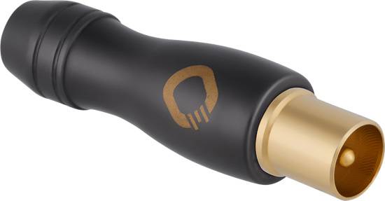 Oehlbach D1C62005 Coax connector gold-plated Connections: IEC coax connector 1 pc(s)