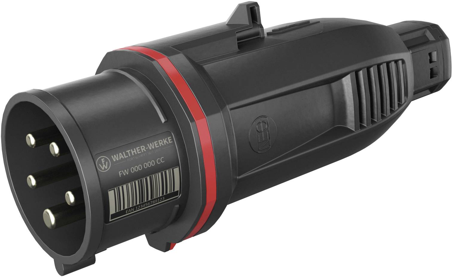Walther Werke FW210506SK FW210506SK CEE plug 16 A 5-pin 400 V 1 pc(s)