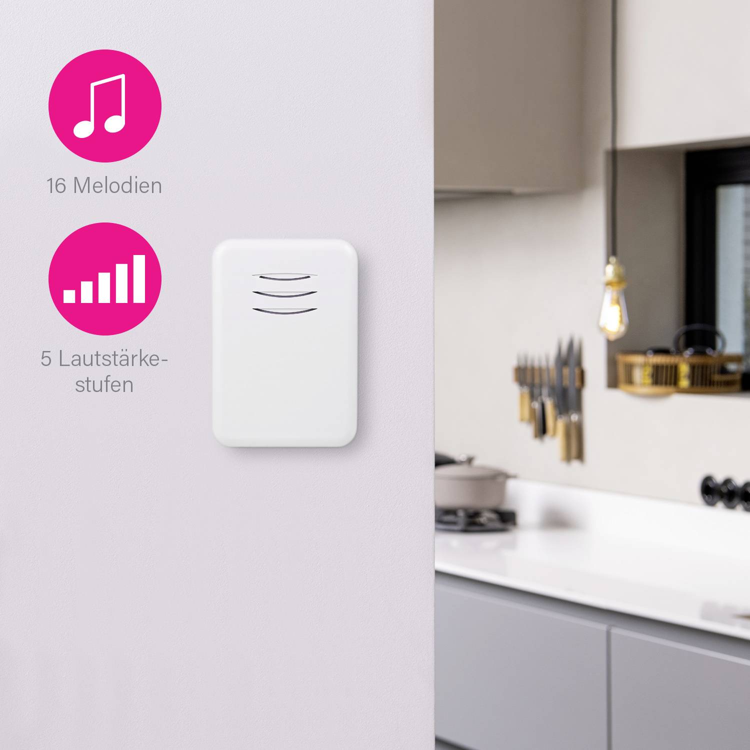 Byron DBY-22311 Wireless door bell Complete set