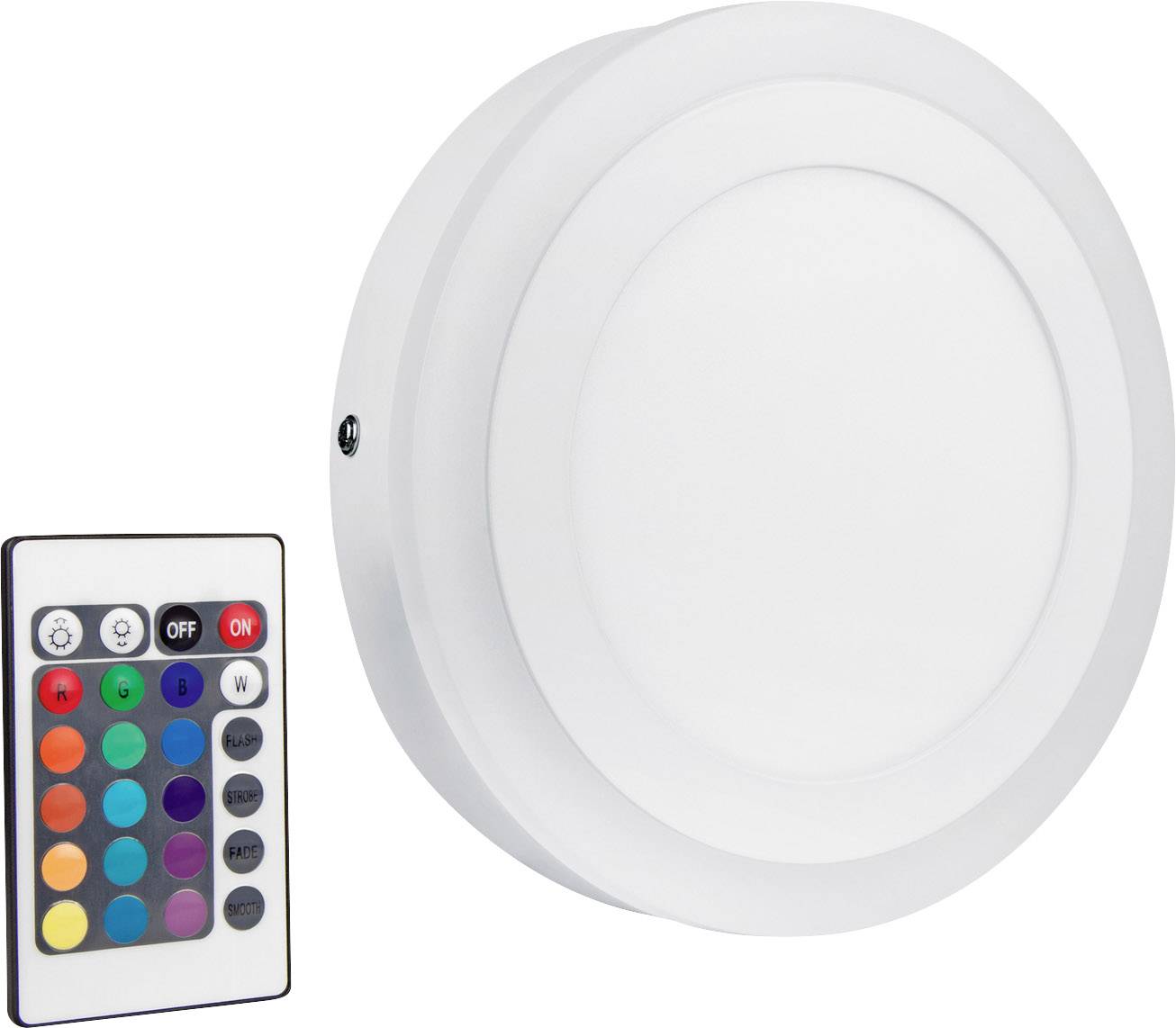 LEDVANCE LED COLOR WHITE RD 200MM 19W LEDV 4058075227590 LED wall light 19 W White