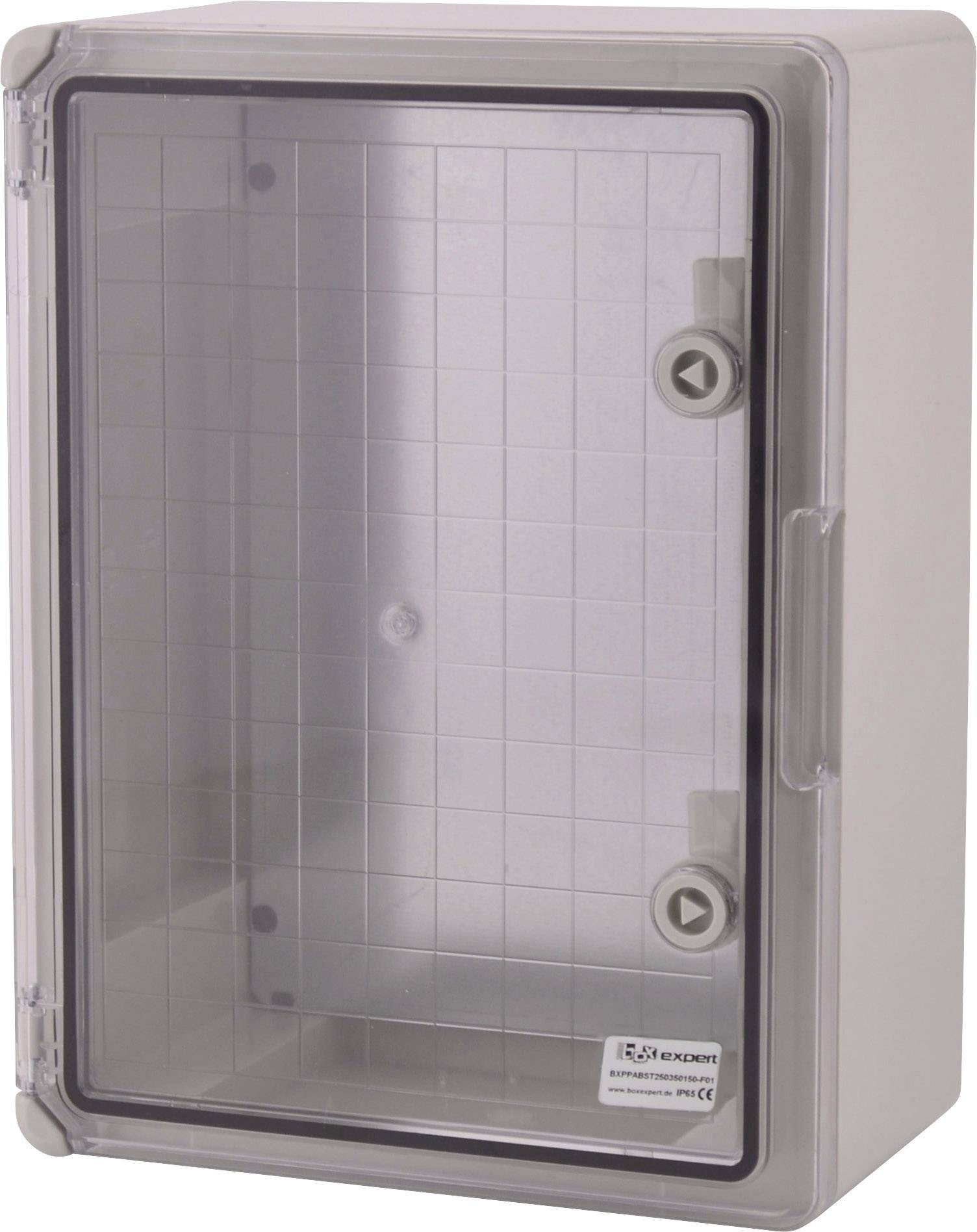 Boxexpert BXPPABST250350150-F01 Switchboard cabinet 250 x 350 x 150 Acrylonitrile butadiene styrene, Polycarbonate (PC) Light