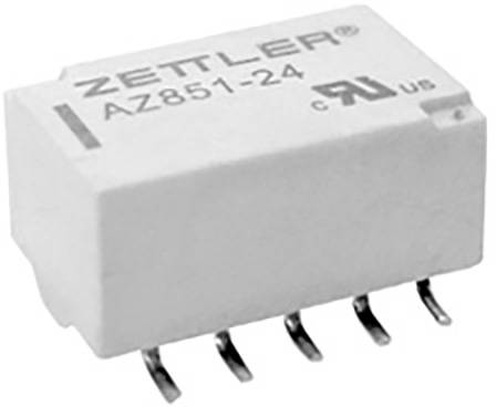 Zettler Electronics AZ851-5 SMD relay 5 V DC 1 A 2 change-overs