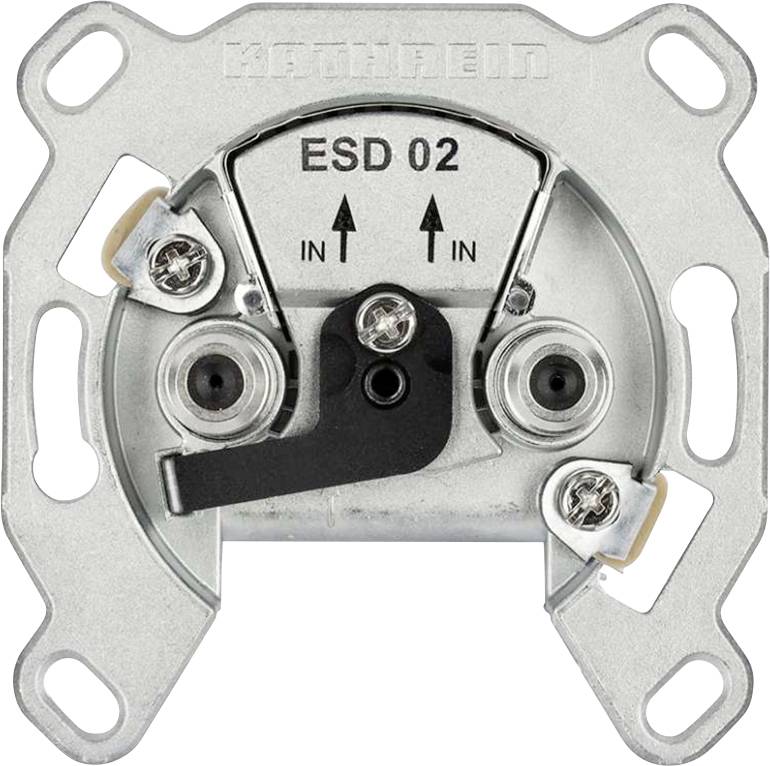 Kathrein ESD 02 Antenna socket FM, SAT, TV, UHF, VHF Single