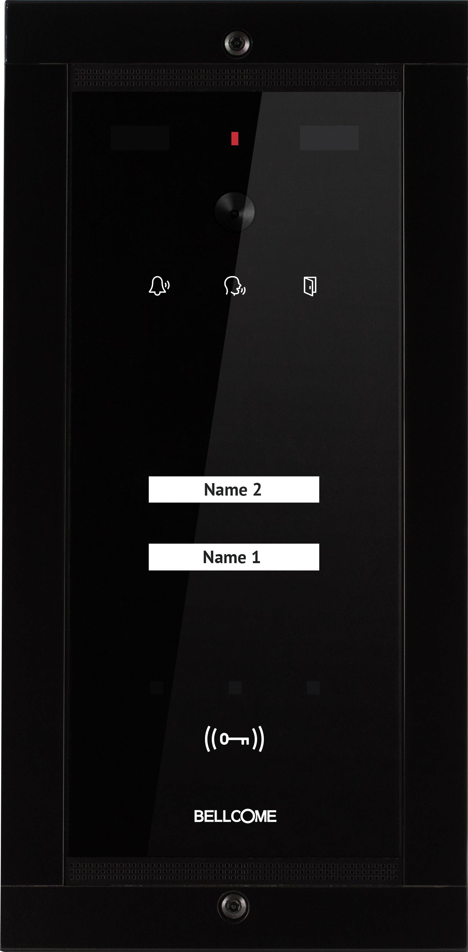 Bellcome Advanced Video door intercom Corded Outdoor panel 1-piece Black