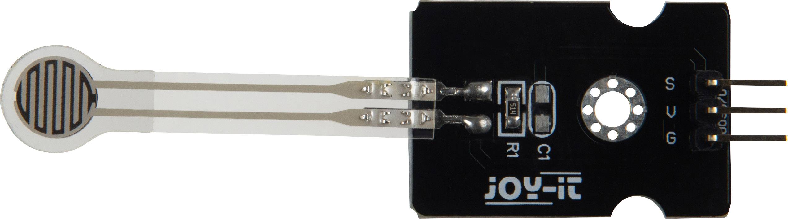 LDR Module with Light-Sensitive Resistor, Conductive Tracks and Connectors. Manufactured by Joy-it. Suitable for Arduino Projects.
