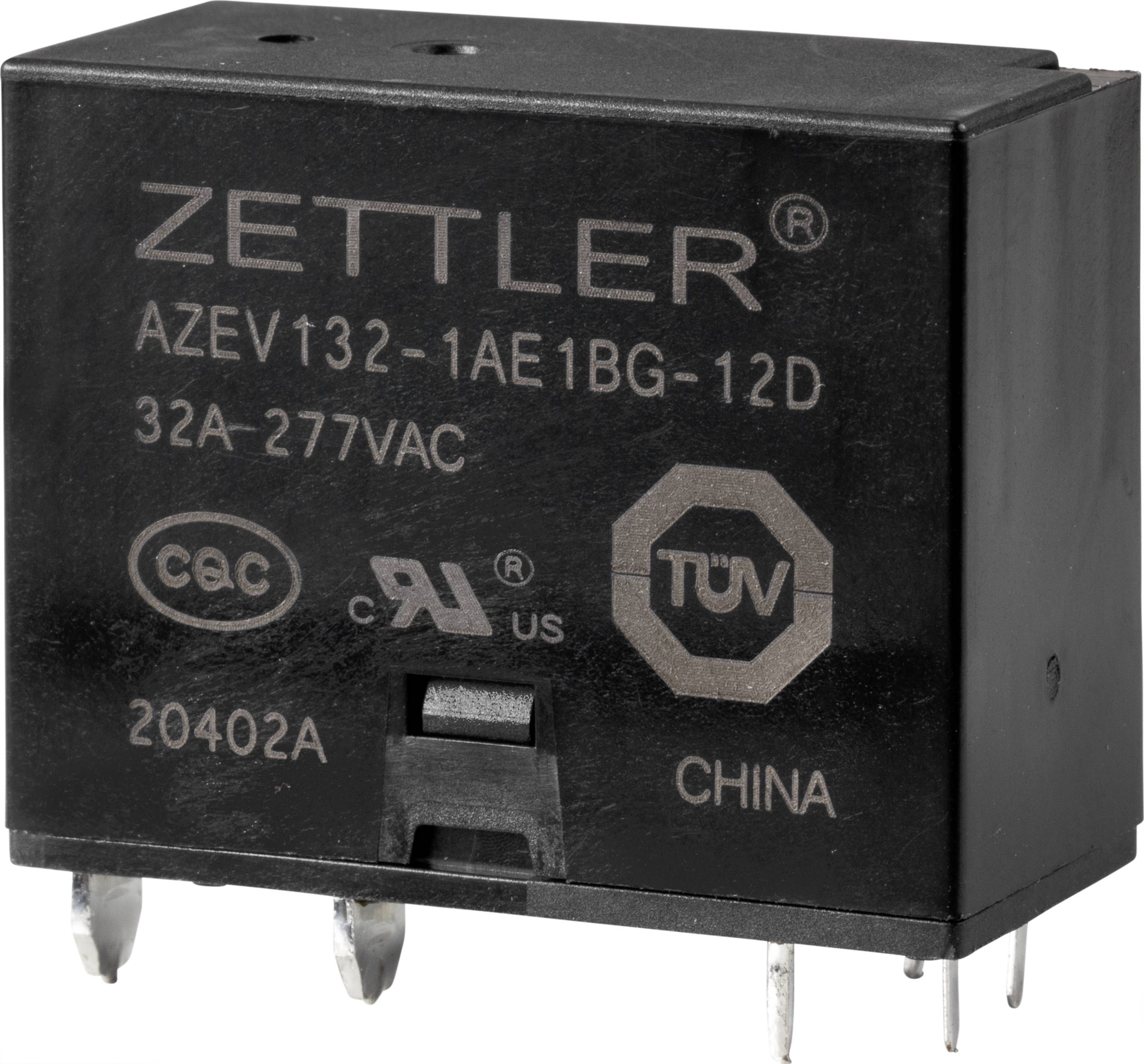 Zettler Electronics AZEV132-1AE1BG-12D Power relay 12 V DC 32 A 1 maker 1 pc(s)