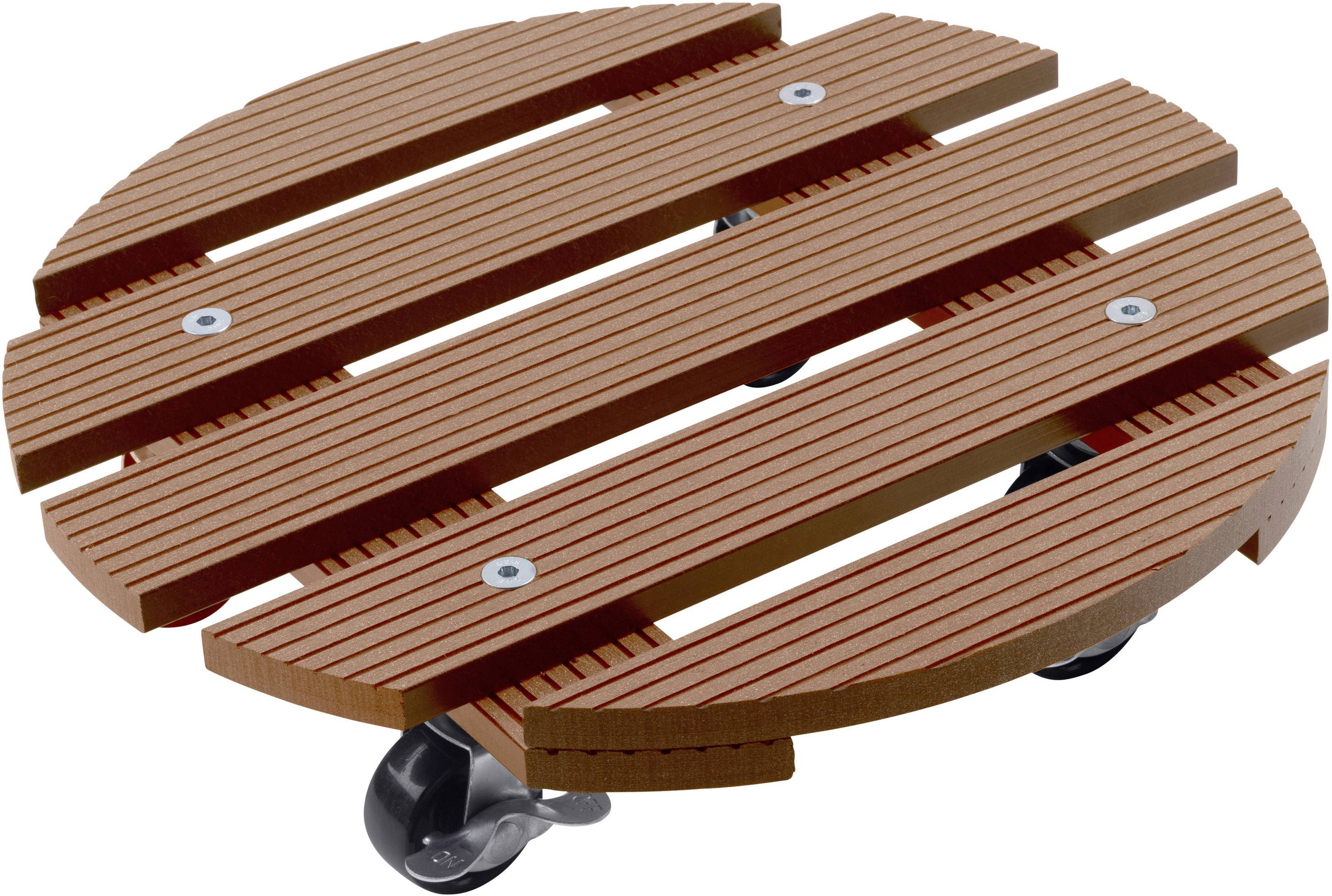 Metafranc WU0825120 Dolly WPC Load capacity (max.): 60 kg 300 mm x 73 mm No. of swivel casters 4