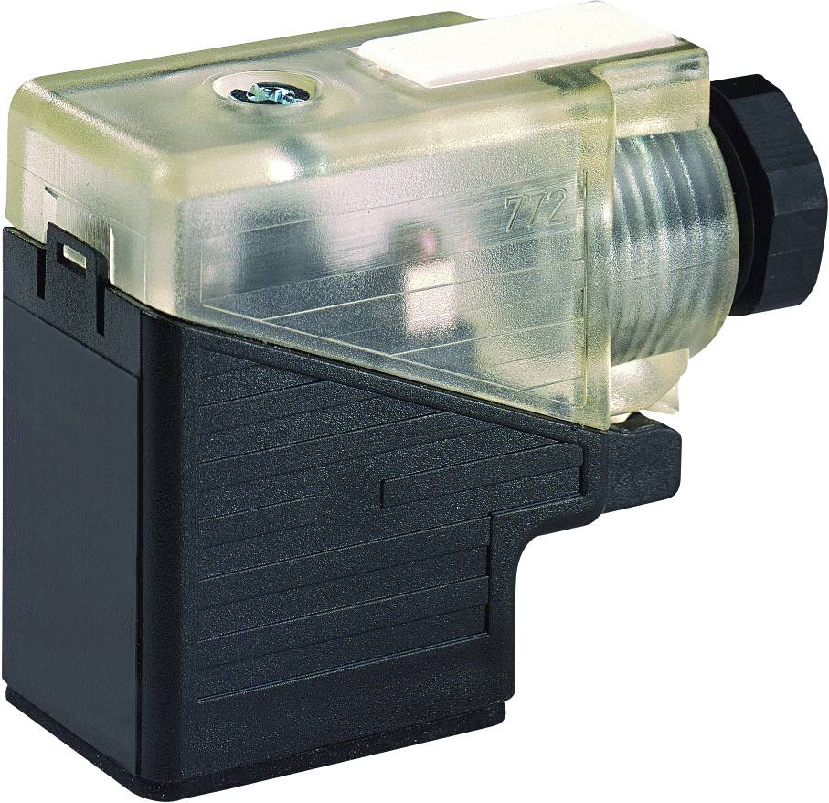 Solenoid Connectors Black, Transparent 7000-29561-0000000 Murrelektronik Content: 1 pc(s)
