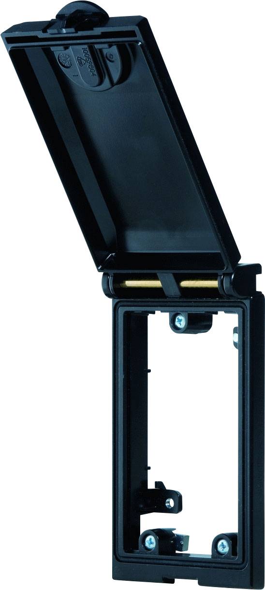 Mounting frame 1-way metal black Modlink MSDD Murrelektronik Content: 1 pc(s)