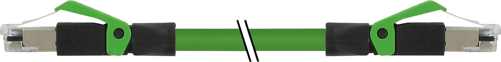 A green rod with black and green handles at both ends, possibly a training device for stretching or resistance training.