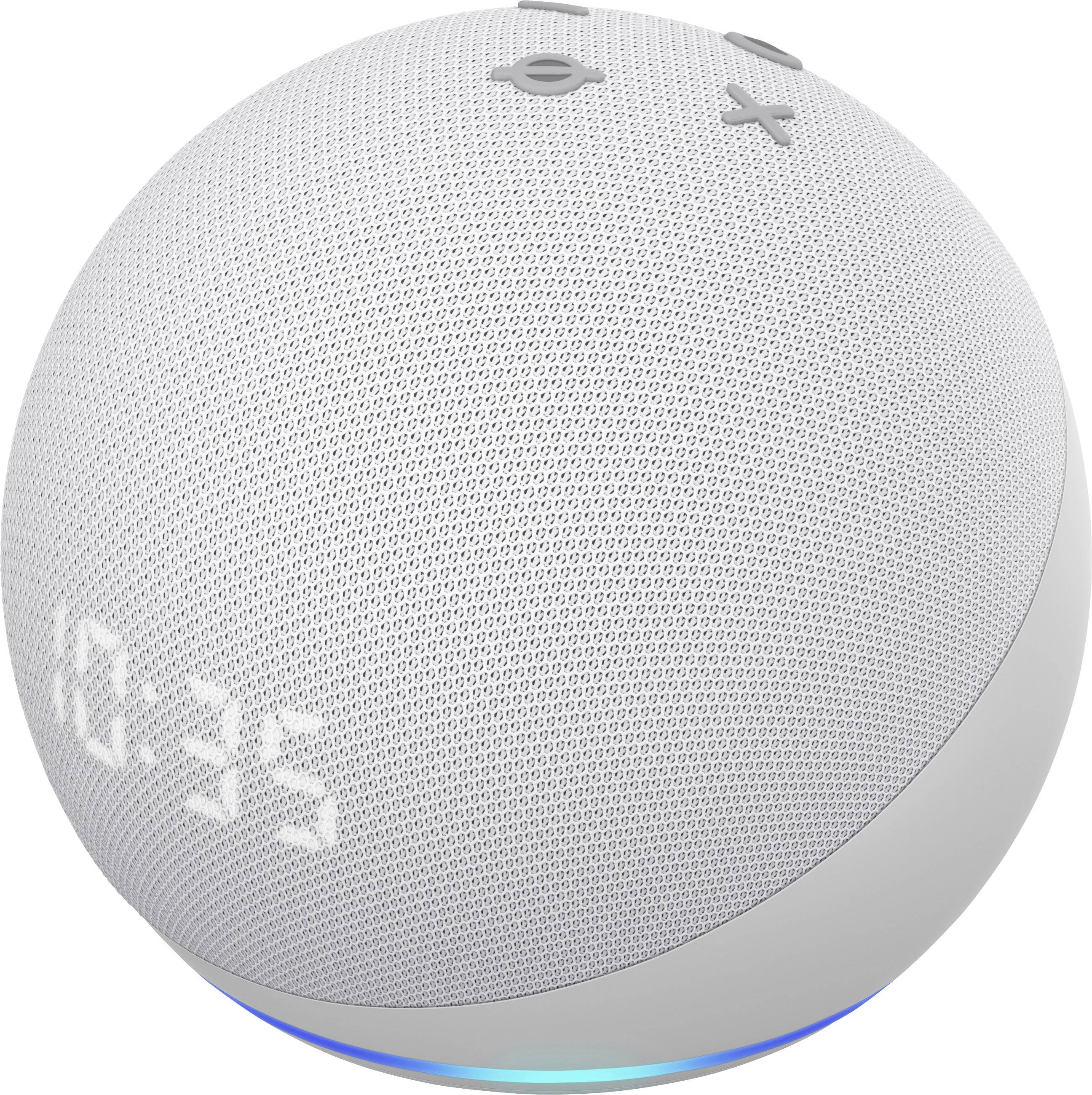 amazon echo Echo Dot (4. Generation) mit Uhr Voice assistant White