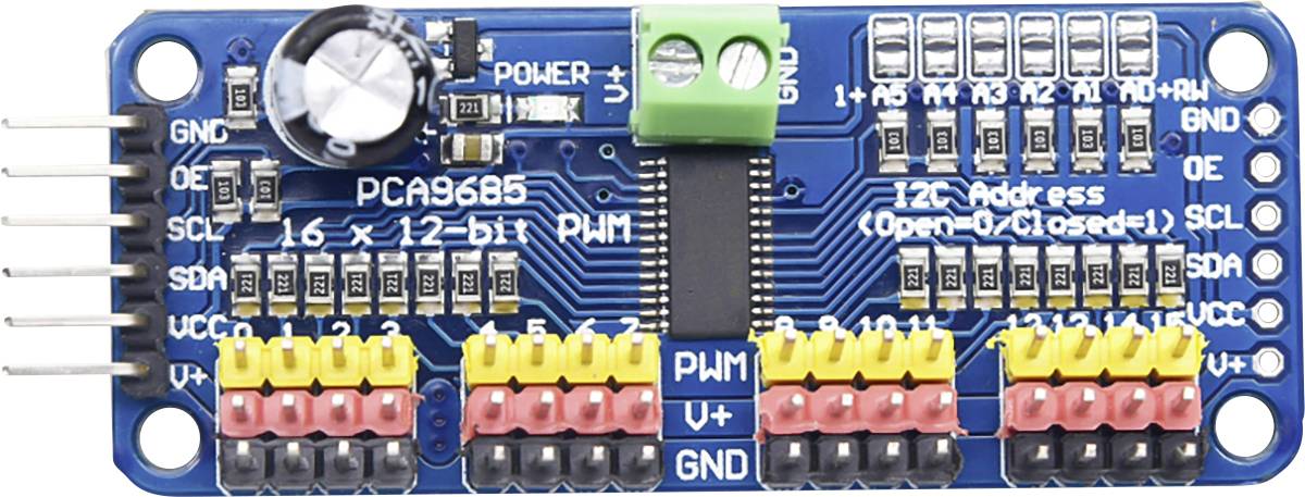 Iduino ME234 Motor controller 1 pc(s) Compatible with (development kits): Arduino