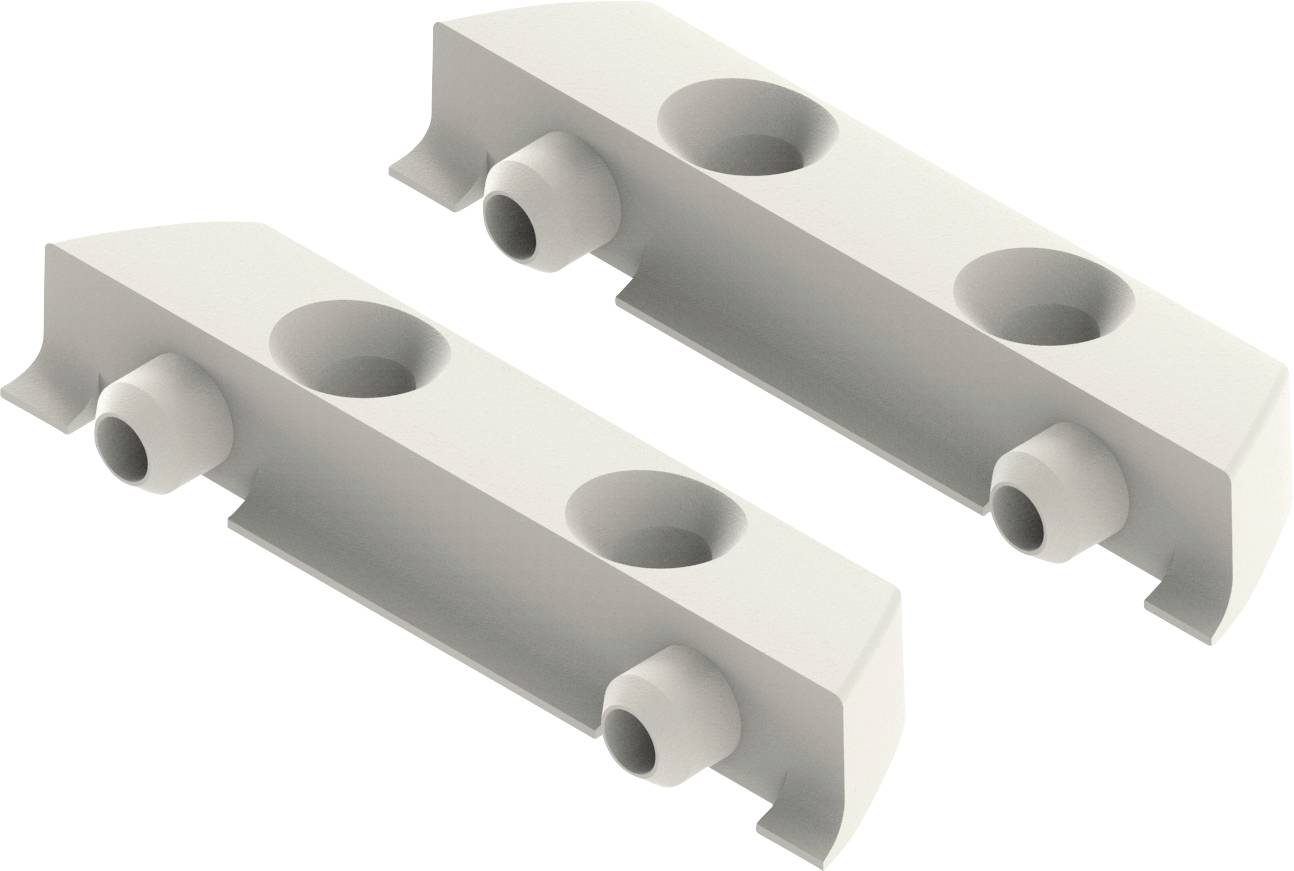 IB Connect 91211001/1 Worktop socket 1-piece White Euro plug