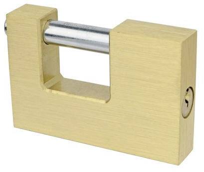 Brüder Mannesmann M41360 Padlock 60 mm keyed-alike Gold EU cylinder padlock