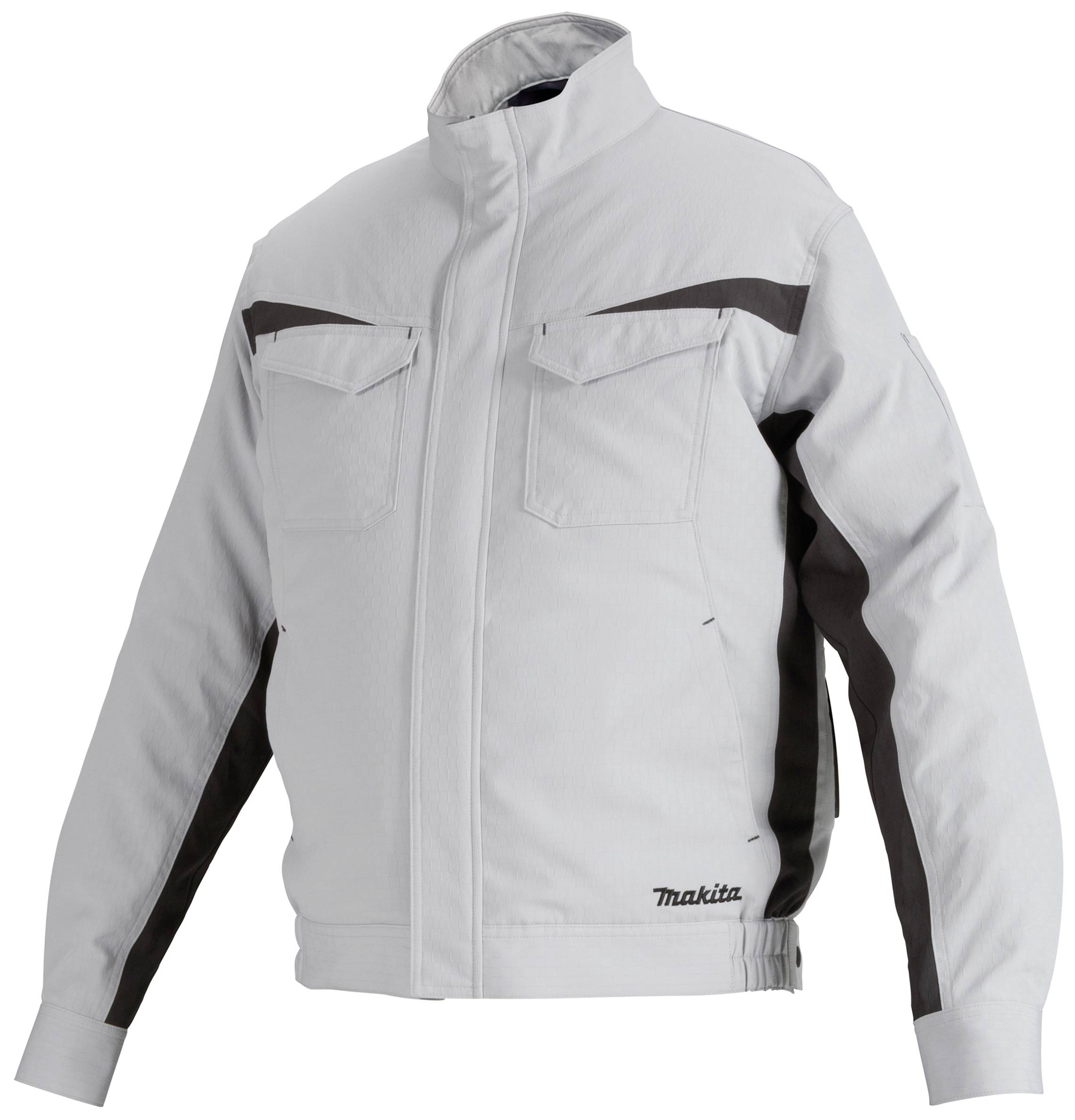 Makita DFJ213ZM Battery-operated air-conditioning jacket size M Size: M Grey