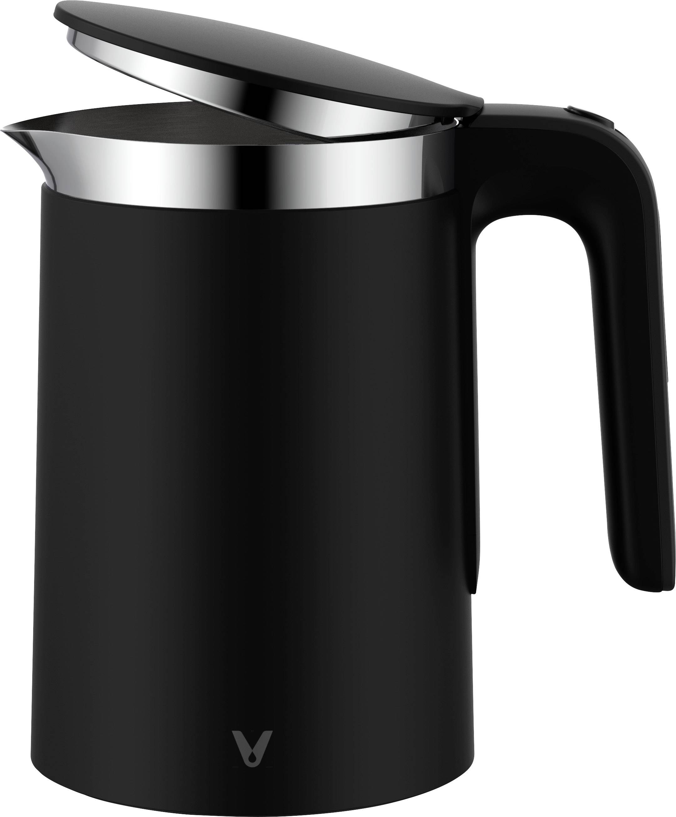 Viomi Smart Kettle Black Kettle cordless, App-controlled, with display Black