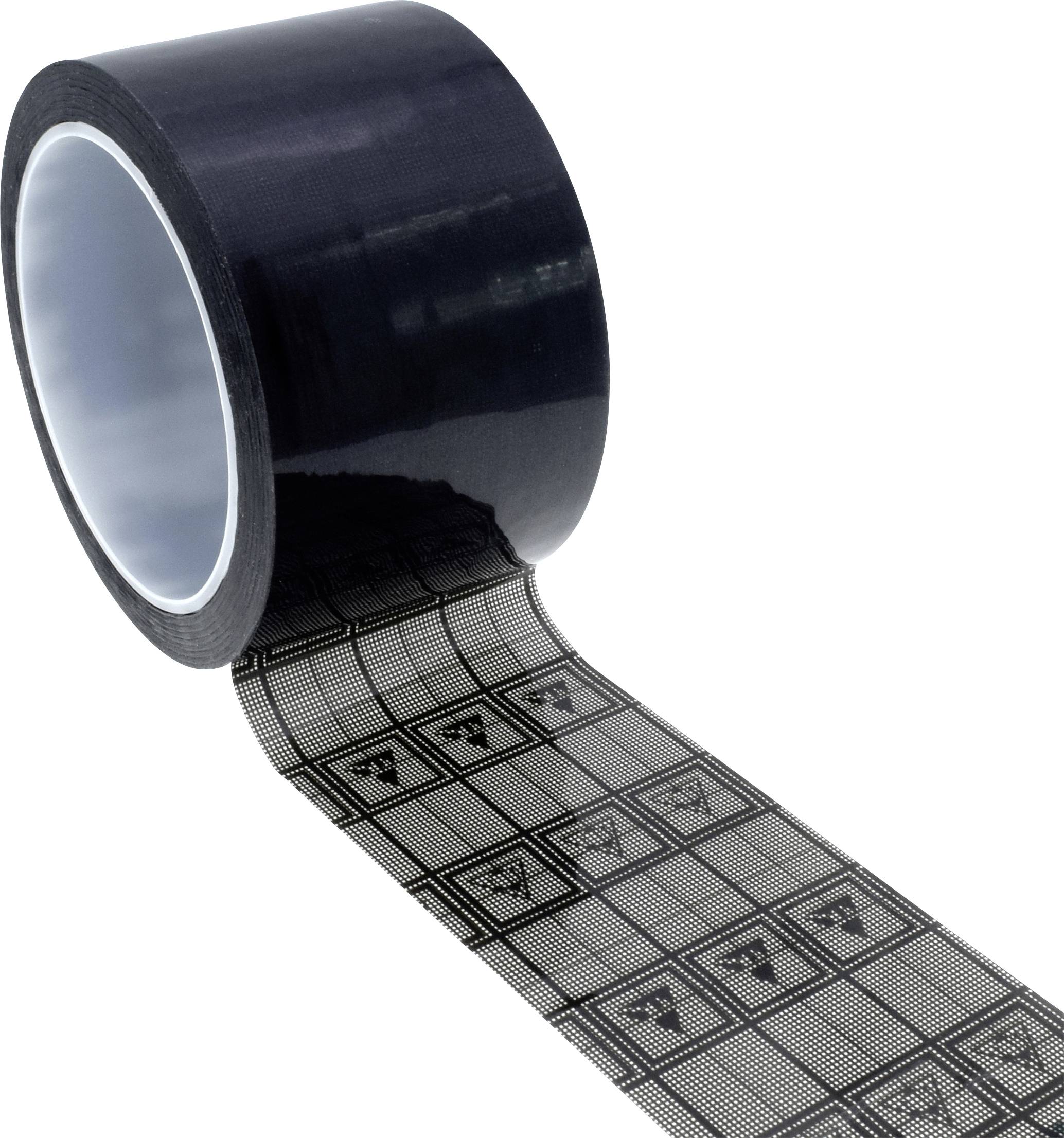 Quadrios ESD tape 1 pc(s) Black, Transparent (L x W) 33 m x 50 mm