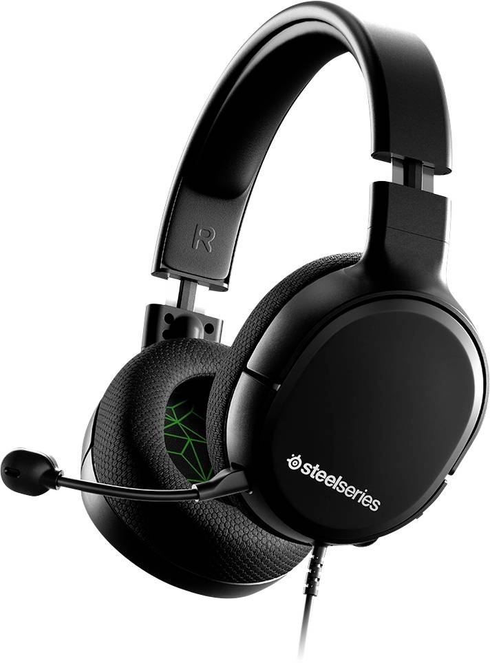 Steelseries Arctis 1 Gaming Over-ear headset Corded (1075100) Stereo Black Microphone noise cancelling, Noise cancelling Volume