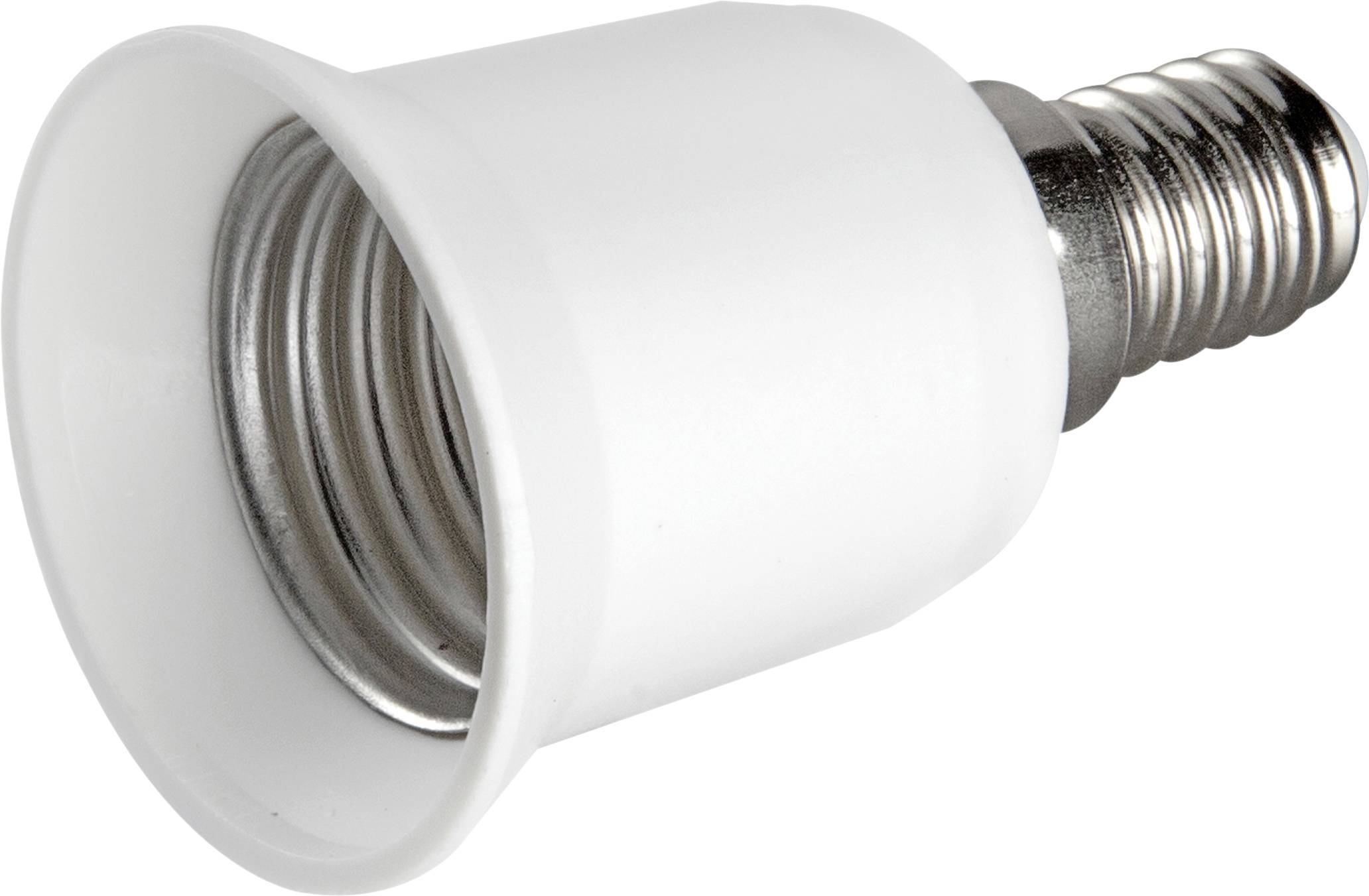 Heitronic Bulb holder adapter E14 to E27 230 V 60 W