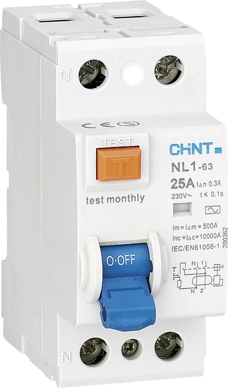 Chint 200584 RCCB 2-pin 25 A